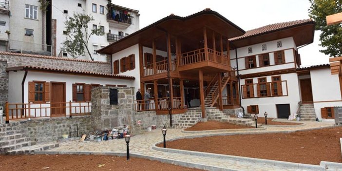 Trabzon'da tarihi konak restore ediliyor