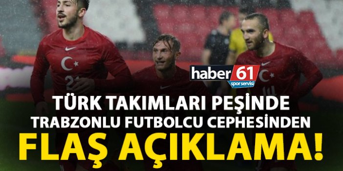 Halil Dervişoğlu Trabzonspor forması giyecek mi? Açıklama geldi