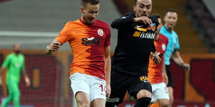 Galatasaray Kayserispor ile barebere