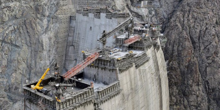 Yusufeli Barajı'nın bitmesine son 25 metre