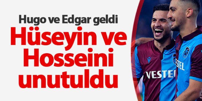 Trabzonspor'da unutulan ikili Hüseyin ve Hosseini