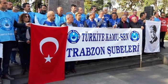 Trabzon'da çalışanları için toplandılar! "Çalışanın bütçesi sürekli açık vermektedir"
