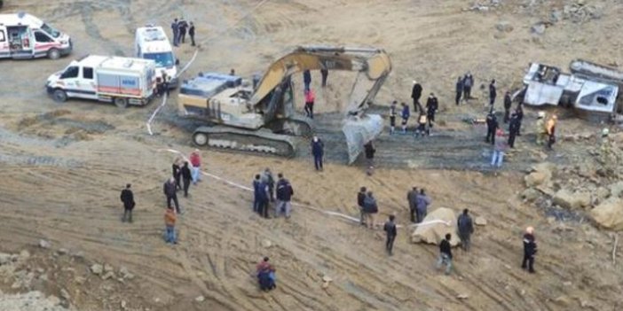 Taş ocağında göçük, 2 işçi hayatını kaybetti