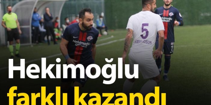 Hekimoğlu Trabzon, Afyon'u farklı geçti