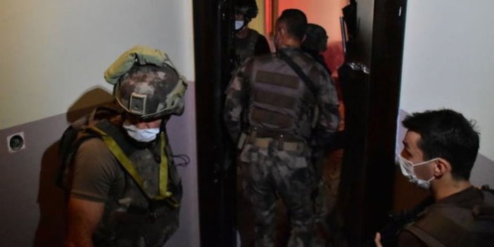 Gaziantep'te operasyon! 66 kişiye gözaltı