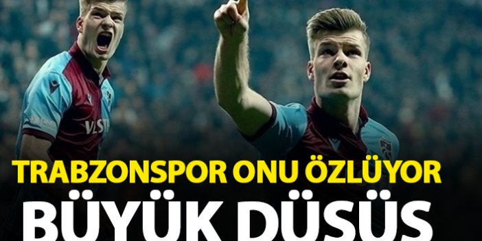 Trabzonspor Sörloth'u çok özlüyor!