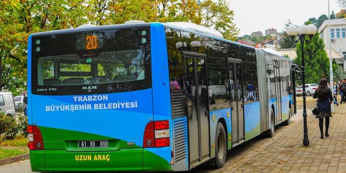 Trabzon’da sokağa çıkma kısıtlamasındaki otobüs saatleri belli oldu