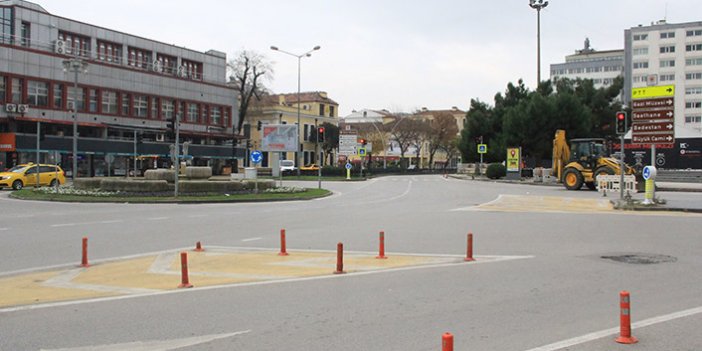 Samsun'da sokaklar boş kaldı