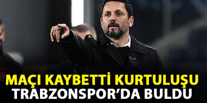 Fenerbahçe'nin teknik adamı Bulut kurtuluşu Trabzonspor'da aradı