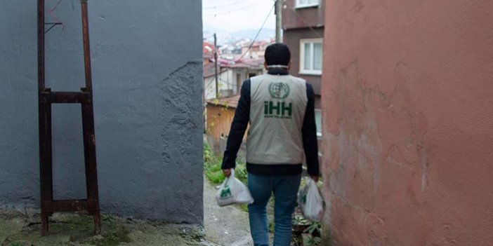 Trabzon İHH'dan ihtiyaç sahiplerine yardım