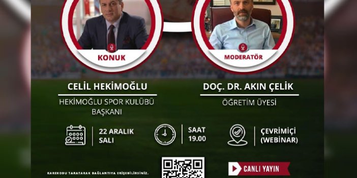 WEBİNAR Buluşmaları’nın konuğu; Celil Hekimoğlu
