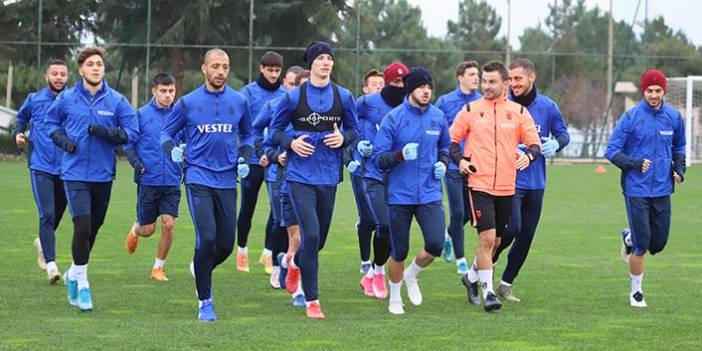 Trabzonspor Galatasaray'a hazırlanıyor