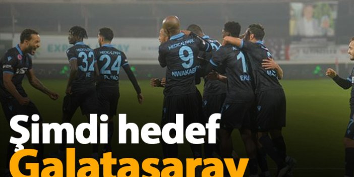 Trabzonspor'un gözü Galatasaray'da