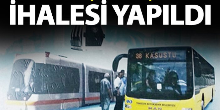 Trabzon'daki ulaşım sorunu için dev adım! İhale yapıldı