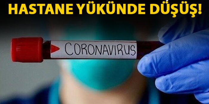 Güncel koronavirüs rakamları açıklandı: Hastane yükünde düşüş