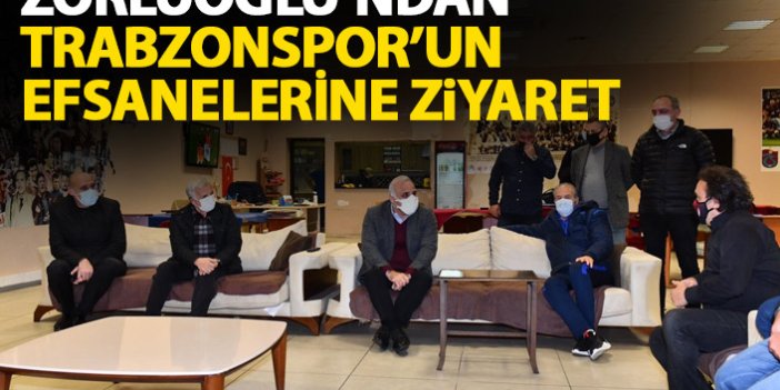 Zorluoğlu'ndan Trabzonspor'un efsanelerine ziyaret