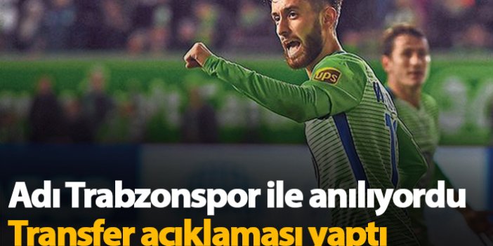 Trabzonspor ile anılan Yunus Mallı'dan transfer açıklaması