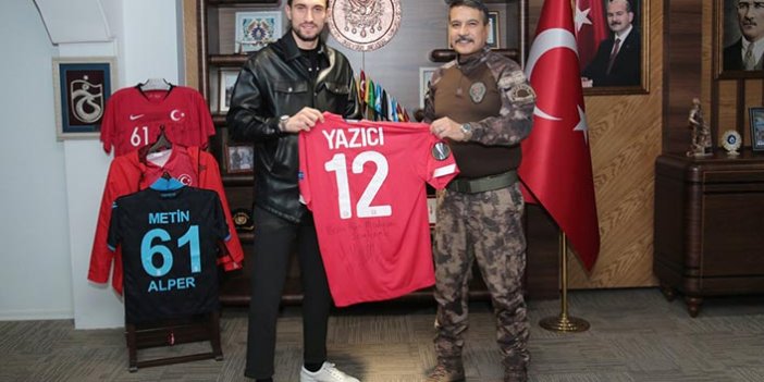 Yusuf Yazıcı'dan Trabzon Emniyetine ziyaret