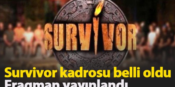 Survivor ne zaman başlayacak? Survivor fragmanı yayınlandı