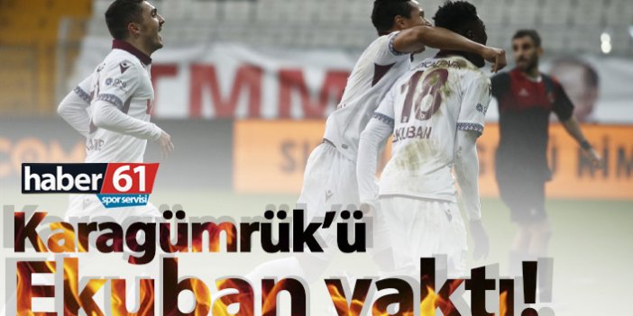 Trabzonspor Karagümrük'ü yendi