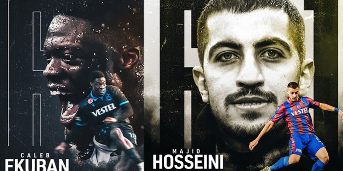 Trabzonspor’da Ekuban ve Hosseini’nin 61. maçı