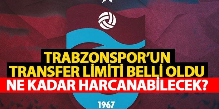TFF resmen açıkladı! İşte Trabzonspor'un harcama limiti