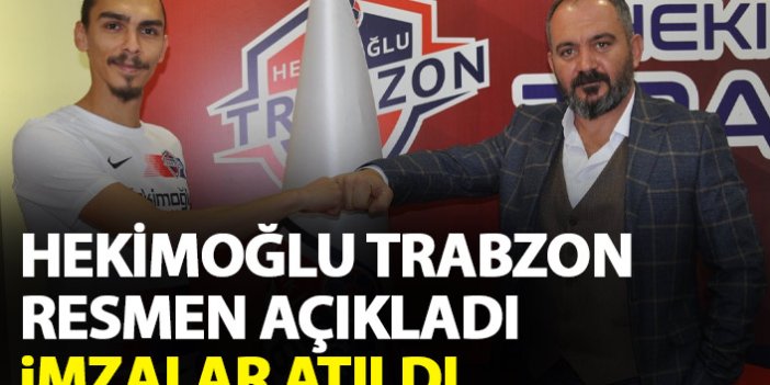 Hekimoğlu Trabzon yeni transferi ile imzaladı