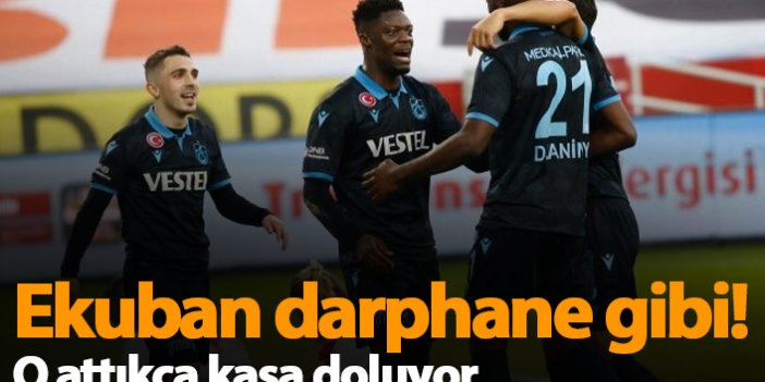 Ekuban Trabzonspor'un kasasını dolduruyor