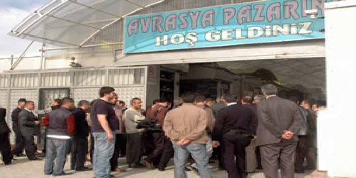 Trabzon'da pazar esnafı tepkili