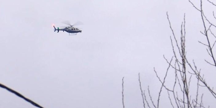 İstanbul'da helikopter düştü iddiası