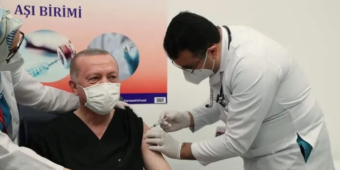 Erdoğan'a aşı yapan sağlıkçı İmamoğlu'na benzetildi