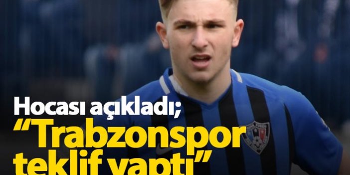 Hocası açıkladı "Trabzonspor Albion Ademi'ye teklif yaptı"