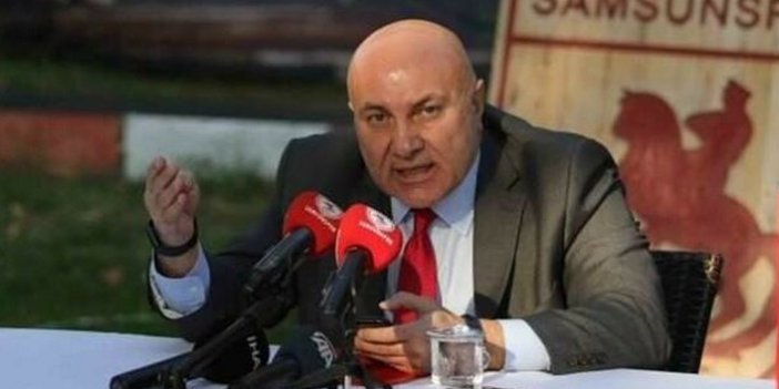 Samsunspor Başkanı Yüksel Yıldırım özür diledi