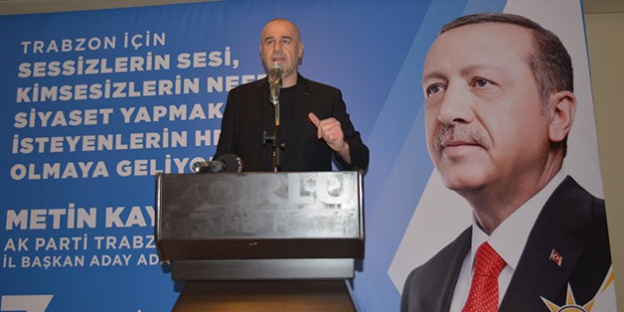 AK Parti Trabzon İl Başkan Adayı Kaya: AK Parti dayatma partisi değildir