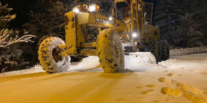 Doğu Karadeniz’de kar esareti; 458 köy yolu kapandı