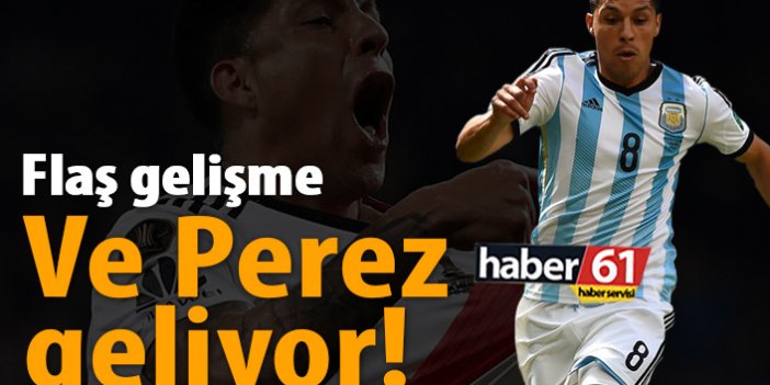 Trabzonspor Enzo Perez'i getiriyor!