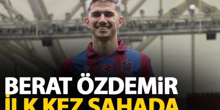 Trabzonspor'un yeni transferi ilk kez sahada