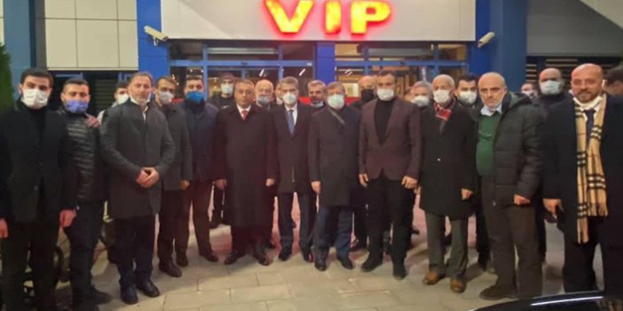 AK Parti heyet Trabzon'a döndü