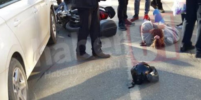 Trabzon’da kaza: 1 kişi yaralı!