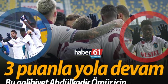 Trabzonspor Gençlerbirliği'ni yendi