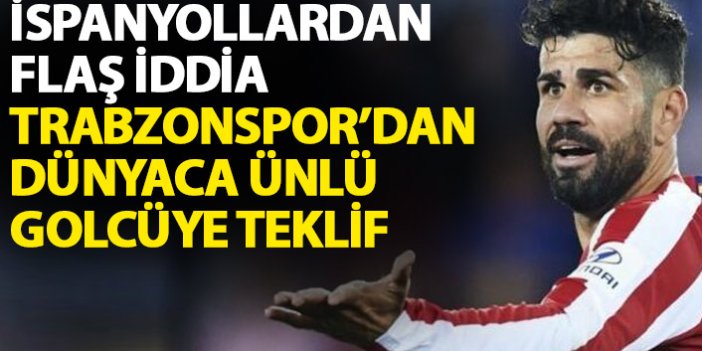 İspanyollardan bomba iddia! Dünyaca ünlü golcüyü Trabzonspor'a yazdılar
