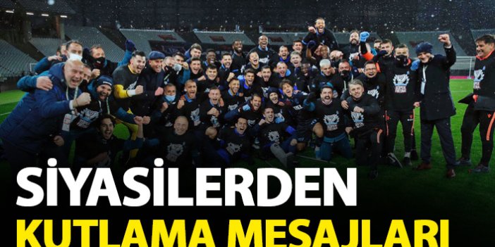 Siyasilerden Süper Kupa Şampiyonu Trabzonspor'a kutlama mesajları