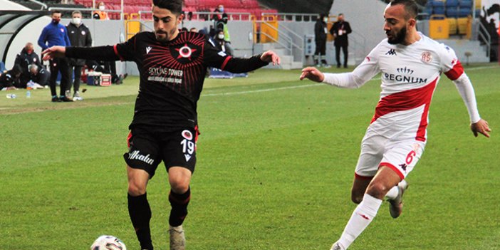 Antalyaspor tek golle geçti