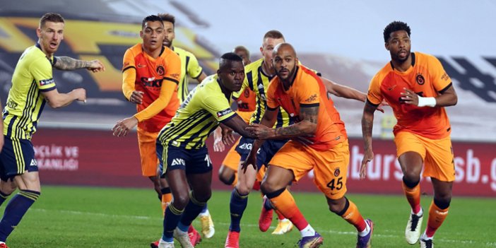 Galatasaray Fenerbahçe'yi tek golle geçti