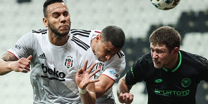 Beşiktaş Konyaspor'u tek golle geçti
