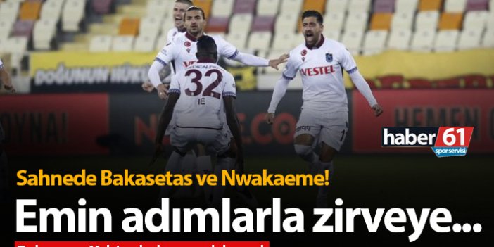Trabzonspor zirveye yürüyor! Fırtına Malatya'yı da yendi