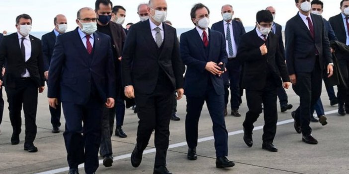 Bakan Karaismailoğlu ve İletişim Başkanı Altun Trabzon'da