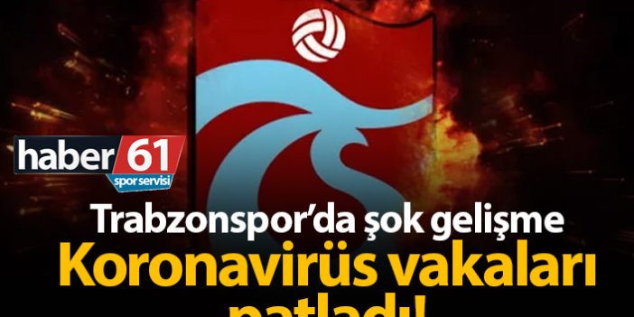 Trabzonspor'da koronavirüs vakaları arttı!