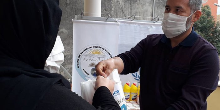 Trabzon’daki mültecilere ısıtıcı yardımı