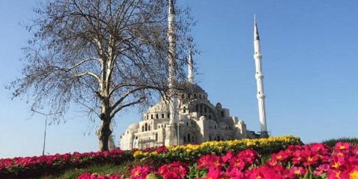 Trabzon'da yapımı devam eden caminin kaba inşaatı tamamlandı